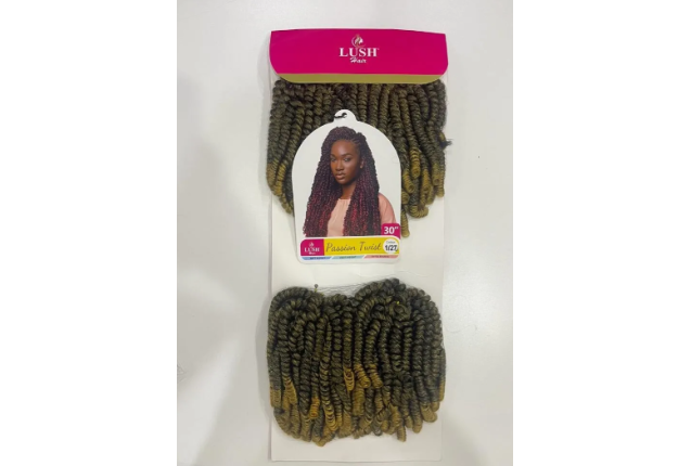 Lush Hair - Crochets -Passion Twist per Carton - 20packs