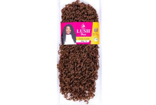 Lush Hair - Crochets - Roni Curls per Carton - 16packs