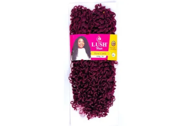 Lush Hair - Crochets - Roni Curls per Carton - 16packs