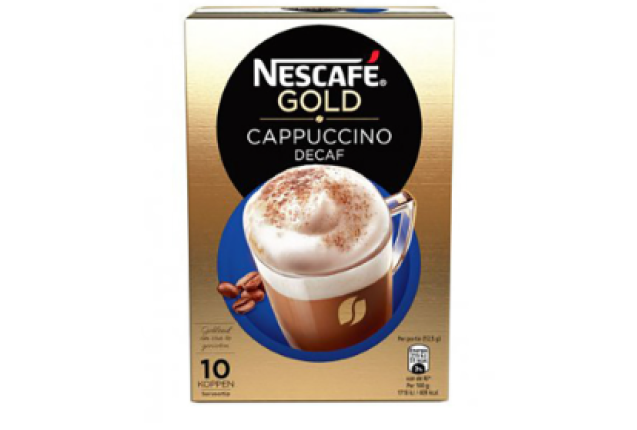 Nescafe Gold Cappuccino decaf.10er   125 g x 6