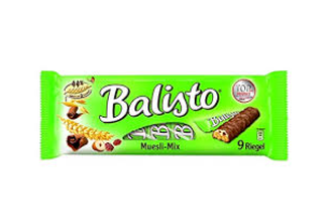 Balisto Muesli 9+1 pack 186g x 19