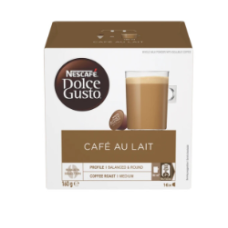 Dolce Gusto Cafe Au Lait 160G - 16caps x 3