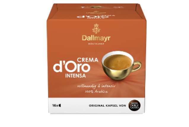 Dolce Gusto Dallmayr Crema D`Oro Intensa 112G - 16caps x 3