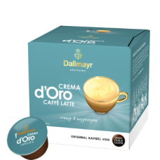 Dolce Gusto Dallmayr Crema D´Oro Caffe Latte 160G - 16caps x 3