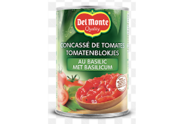 Del Monte Tomatoes Chopped With Basil 400G x 24