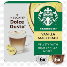 Starbucks Nescafe Dolce Gusto Vanilla Ma