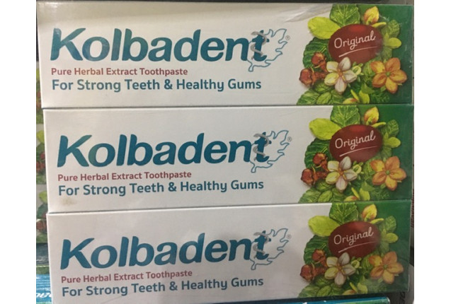 Kolbadent Herbal Toothpaste 160g x 12