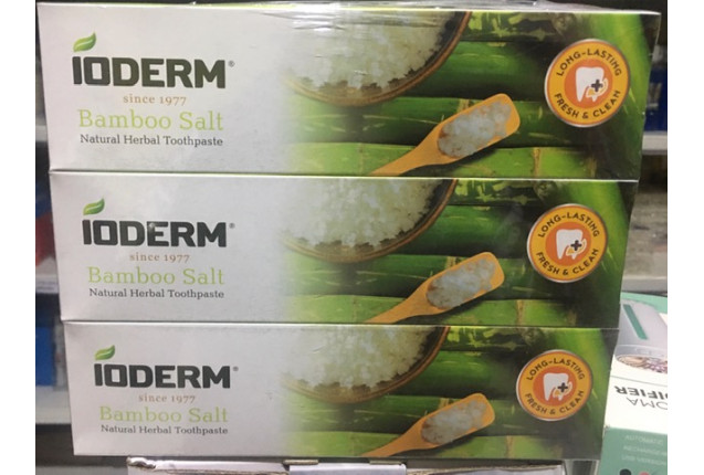 Ioderm Bamboo Salt Paste 150g x 12