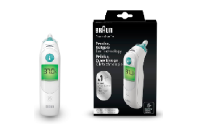 BRAUN IRT 6515 THERMOSCAN 6 EAR THERMOMETER (1)