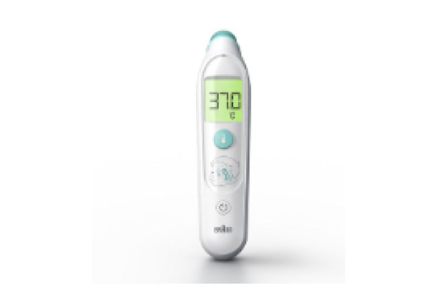 BRAUN BST200 TEMPLE SWIPE THERMOMETER (1) x  1