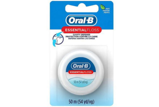 ORAL-B ESSENTIAL FLOSS UNWAXED 50M