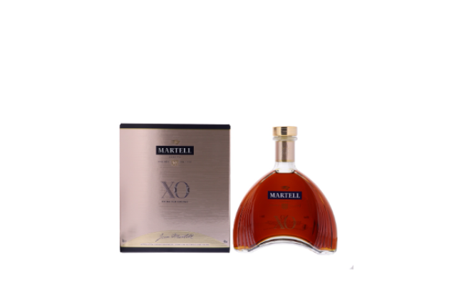 Martell XO Extra 40° 70 cl + GBX x 3 bottles