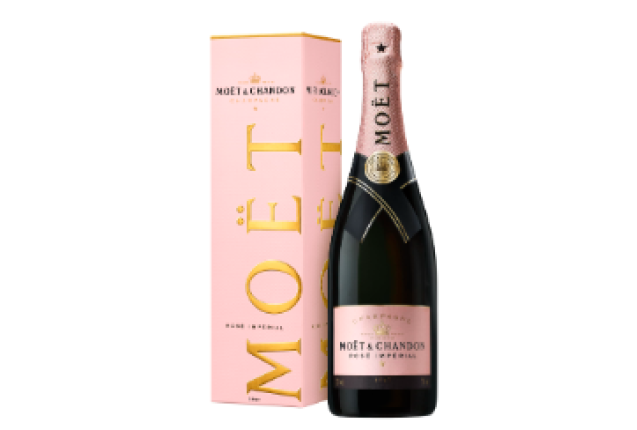 Moët & Chandon Rosé with Gift Box 0.75liters x 6