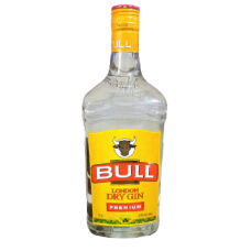 Bull Dry Gin 6 x 70cl