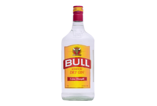 Bull Dry Gin 12 x 70cl