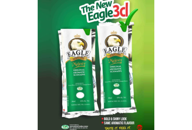 eagle sachet, 336 x 03cl