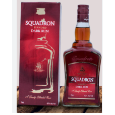 Squadron Dark Rum 12 x 75cl