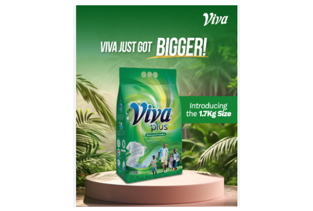 viva detergent 1.7kg X 4