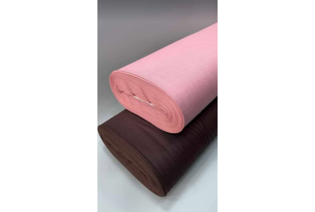 Fabric. Senator Materia (Light Pink & Dark Brown) -per roll x 55