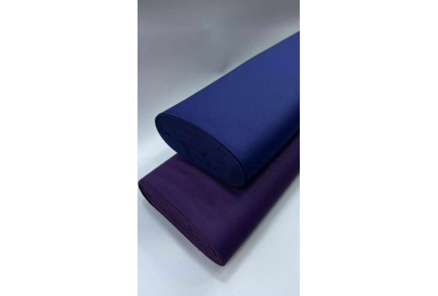 Fabric. Senator Materia (Dark Purple (Plum or Eggplant) & Deep, Royal Blue) -per roll x 55