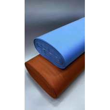 Fabric. Senator Materia (Light Blue&Rich Brown) -per roll x 55