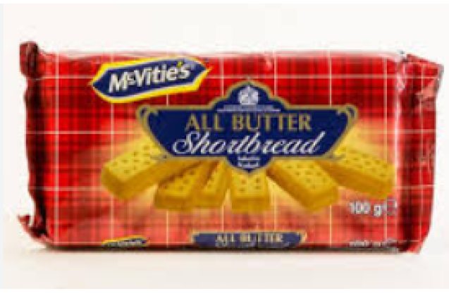 Butter Short Bread 100g X 24 -price/carton