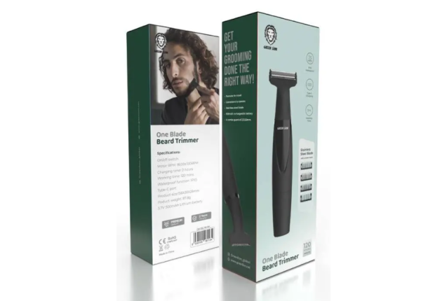 Green Lion One Blade Beard Trimmer