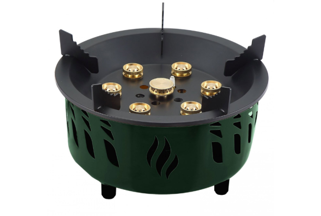 Green Lion 2 In 1 Foldable Camping Stove