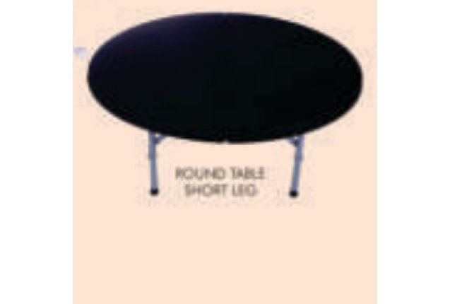 Eleganza  Round Table Short Leg