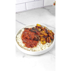 Rice with Plantain - Per Portion