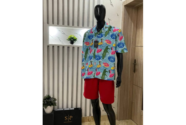 High Quality Beach Wear - Silk Shirt