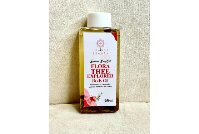 Imanse Beauty Floral Thee Explorer Luminous Body Oil- 250ml