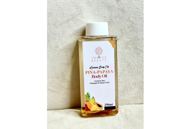 Imanse Beauty Pina Papaya Luminous Body Oil- 250ml