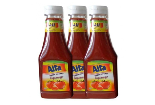 alfa ketchup. 800g X 12 -price/carton