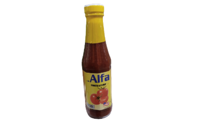 alfa ketchup. 340g X 24 -price/carton