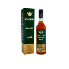 Gold Crown Brandy VSOP 750ml - 42.8%V/V x 12