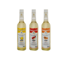 The Warehouse Matured Premium Grain Vodka -Orange/ Apple /Lemon - 37% V/V x