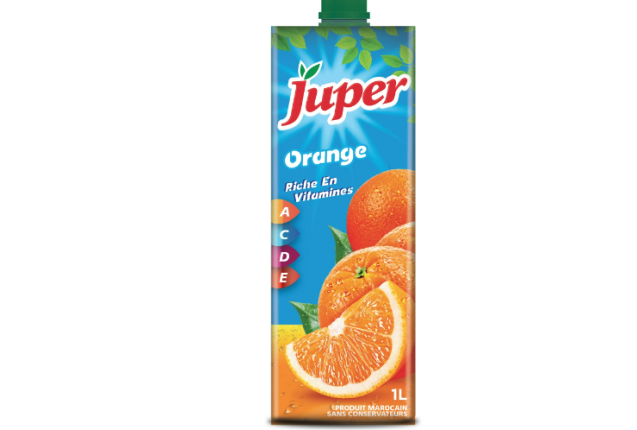 Valencia Orange Fruit Juice 100% 1L x 12