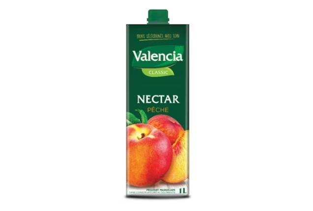 Valencia Nectar Peach 1L x 12