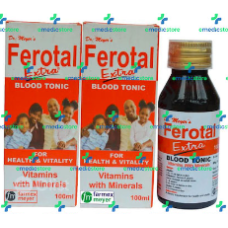 ferotal syrup, 100ml X 48