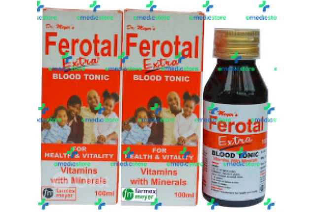 ferotal syrup, 100ml X 48