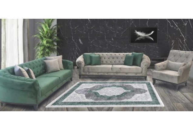 CHESTER 13 LIVING ROOM SET - 2 Three-seater sofa + 1 Armchairs