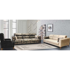 KELEBEK 02 LIVING ROOM SET - 2 Three-Seat Sofas + 1 Armchairs