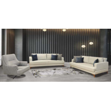 DELUX 01 SOFA SET - 2 Three-seater sofa 