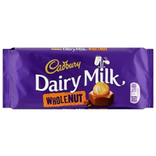 Cadbury Wholenut 120G x 16