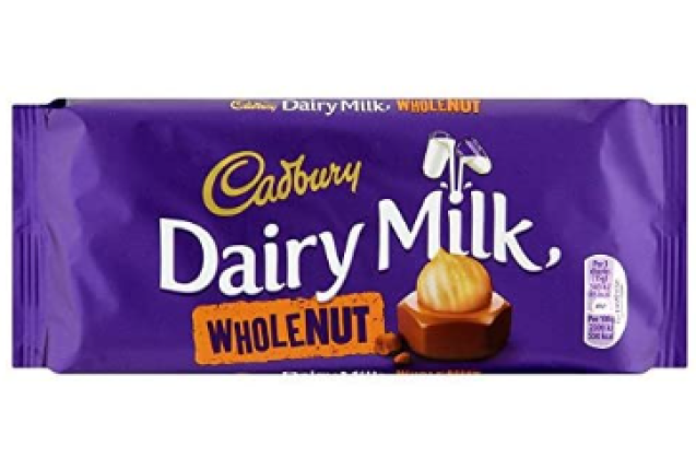 Cadbury Wholenut 120G x 16