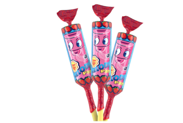 Chupa Chupa Melody Pops Strawberry (6x48g) 720g x 6