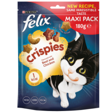 Felix Crispies Cat Treats Beef & Chi