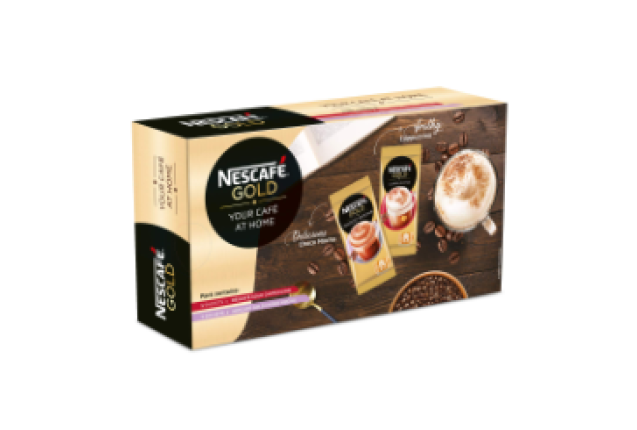 Nescafé Gold Cappuccino Choco Sachets 148G x 6