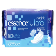 ESSENCE (Regular Pack) Ultra Night 10s. 